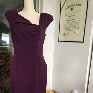 Gorgeous dinner dress: Eggplant Color 10